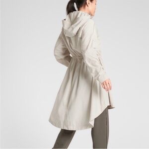 Athleta  Solar Wind Hooded Norack Coat
